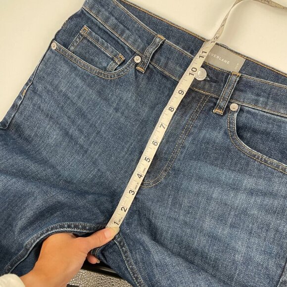 Everlane Slim Blue Jeans Mens Size 32x30 Stretch Denim Classic Everyday Basic - Picture 7 of 8